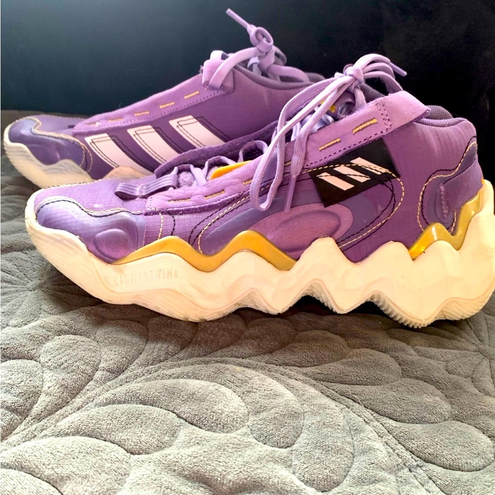 Purple Adidas Ace 3 women’s size 8